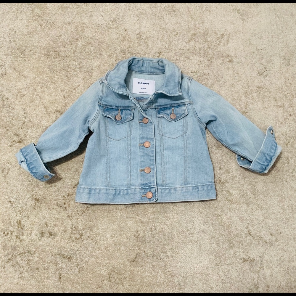 Old Navy Light Wash Jean Jacket